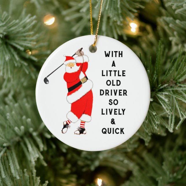 Creative Golf Christmas Ceramic Tree Decoration (Tree)