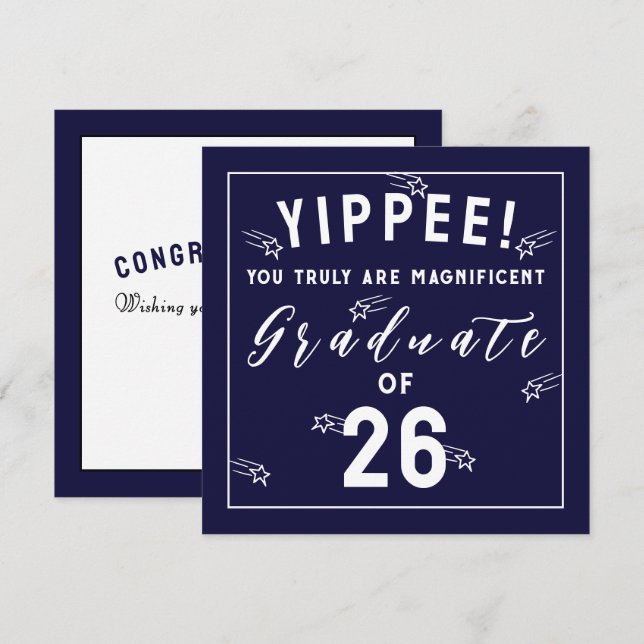 Creative Graduation 2025 Card (Front/Back)