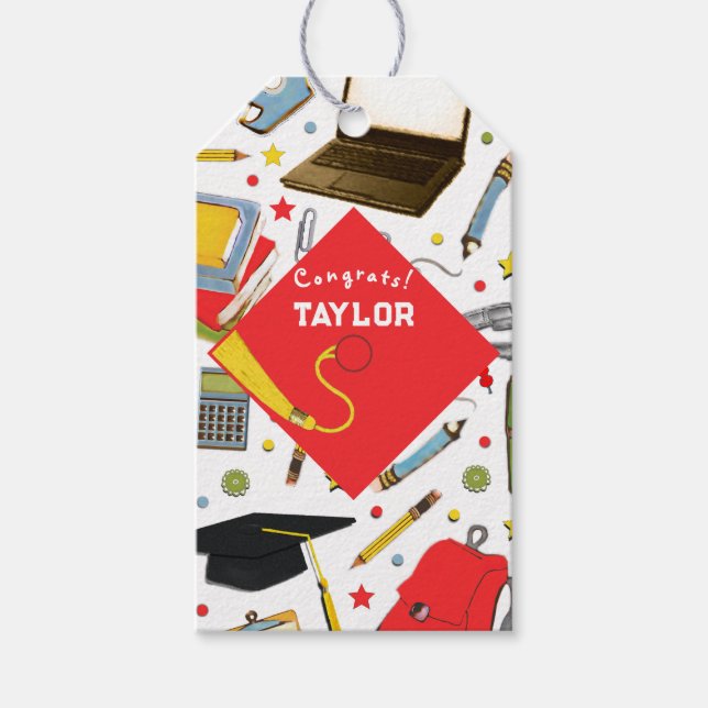 Creative Graduation Gift Tags (Front)