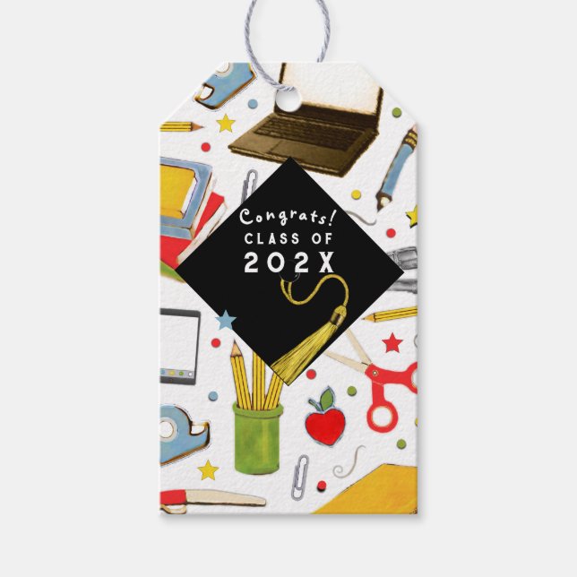 Creative Graduation Gift Tags (Front)