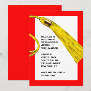 Creative Graduation Party Invitations