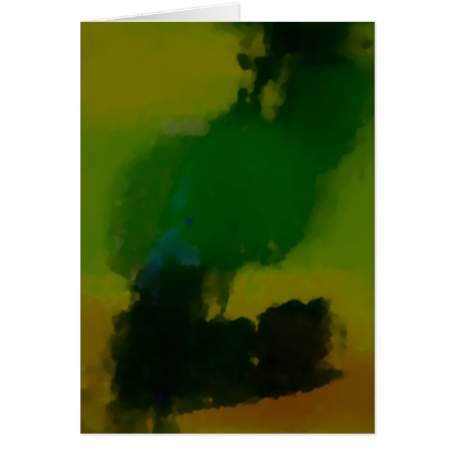 Creative Green Yellow Abstract (Front)