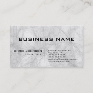 Creative Grey Trendy Stylish Consultant Manager Business Card