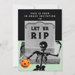 Creative Halloween Party Invitation