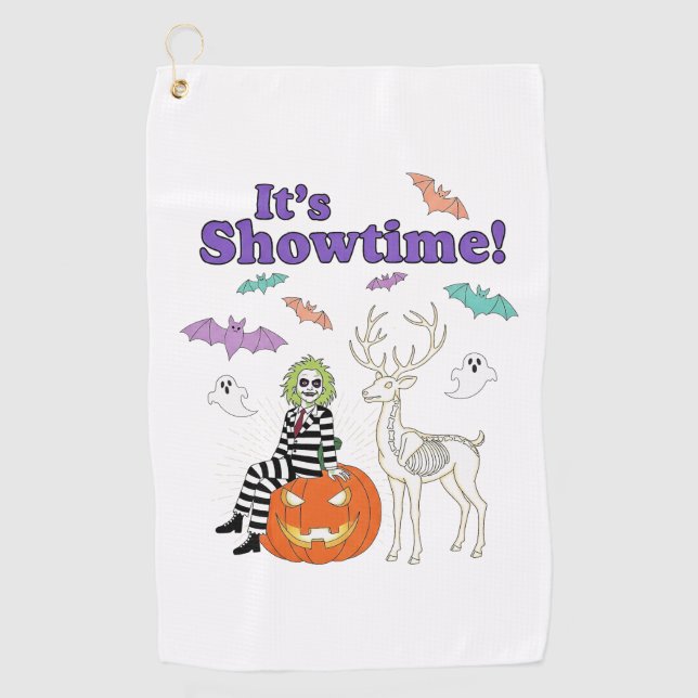 Creative Halloween Themed Golf Towel (Front)