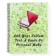 Creative Harmony Splatter Piano-Inspired Limecream