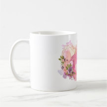 Creative Heart striped with Water Colour Splash