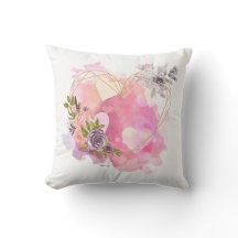 Creative Heart striped with Water Colour Splash   