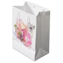 Creative Heart striped with Water Colour Splash