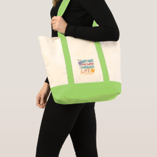 Creative Hobby & Handmade Knitting Lifestyle Tote Bag