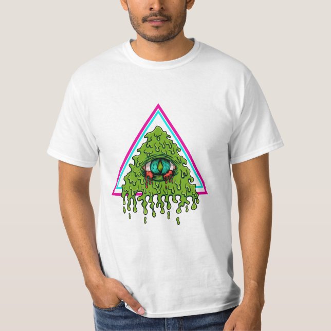 CREATIVE ILLUMINATI SYMBOLE  T-Shirt (Front)