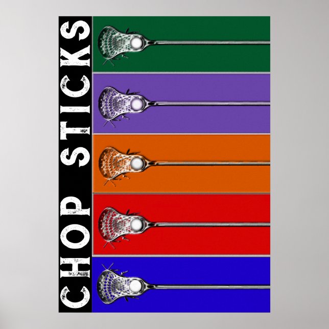 Creative Lacrosse Poster (Front)