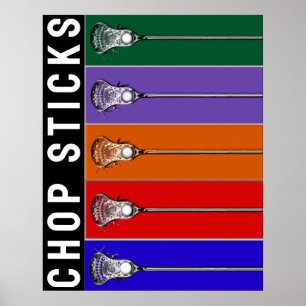 Creative Lacrosse Poster