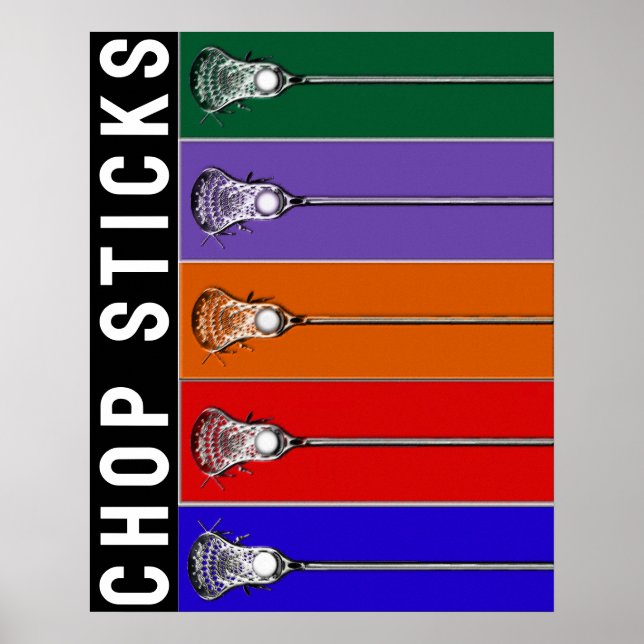 Creative Lacrosse Poster (Front)
