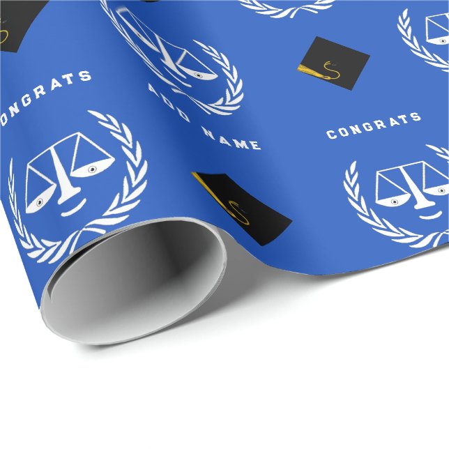 Creative Law School Gift Wrapping Paper (Roll Corner)