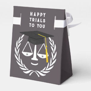Creative Law School Graduation Favour Box