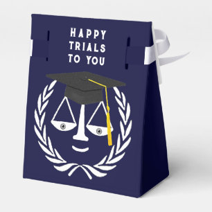 Creative Law School Graduation Favour Box