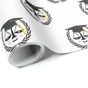 Creative Law School Graduation Gift Wrapping Paper