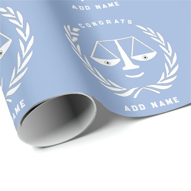 Creative Lawyer Gift Wrapping Paper (Roll Corner)