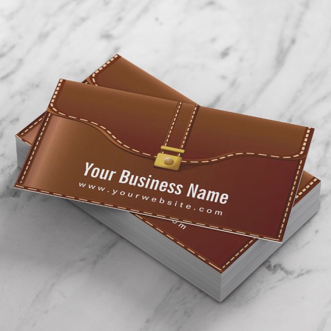 Creative Leather Case Business Card (Creator Uploaded)