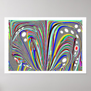 Creative lines poster