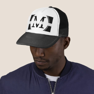 Creative M Initial Graphic Fresh Streetwear Men Trucker Hat