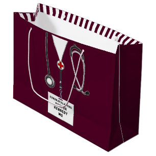 Creative Medical School Graduation Large Gift Bag