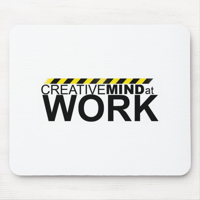 Creative Mind at Work Mouse Mat (Front)