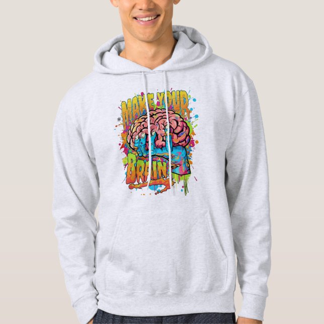 Creative Mindset Graphic  Hoodie (Front)