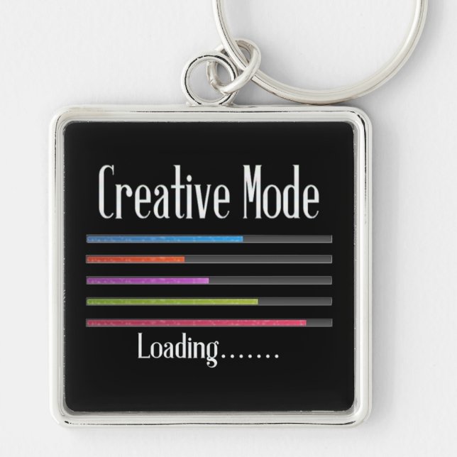 Creative Mode Loading Artist Key Chain (Front)