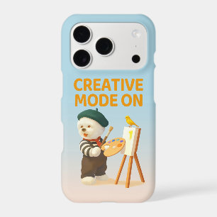 Creative Mode On: Painter Bichon Dog Artist Art