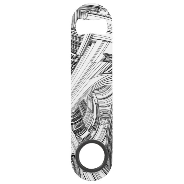 Creative Modern Art Black and White (Back)