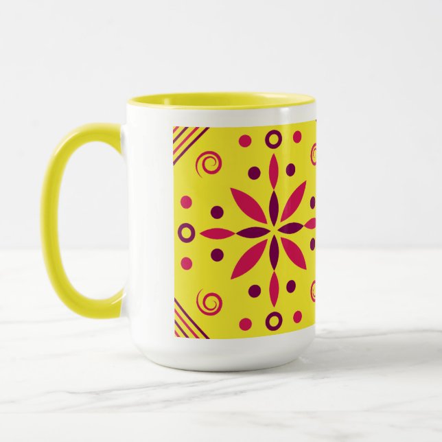 Creative modern designed Dinner Bowl Mug (Left)