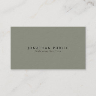 Creative Modern Elegant Premium Thick Luxury Business Card