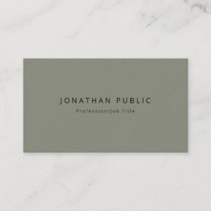 Creative Modern Elegant Premium Thick Luxury Top Business Card