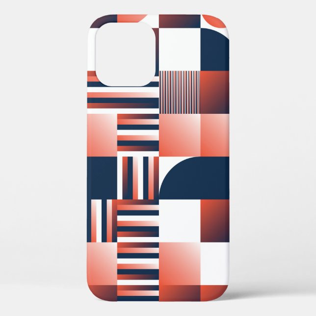 Creative Modern Geometrical Seamless Pattern Case-Mate iPhone Case (Back)