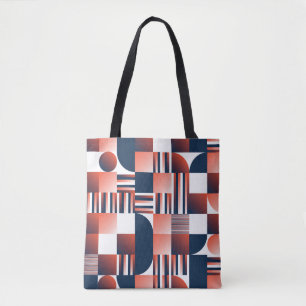 Creative Modern Geometrical Seamless Pattern Tote Bag