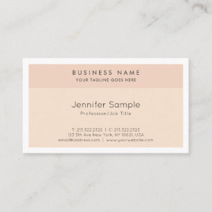 Creative Modern Professional Sleek Plain Luxury Business Card
