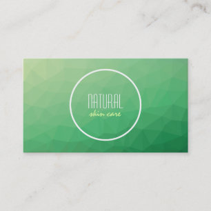 Creative nature theme business card