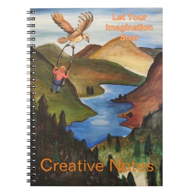 Creative Notes for Let Your Imagination Soar Notebook (Front)