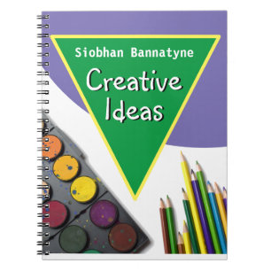 Creative Notes with Recipient's Name Notebook