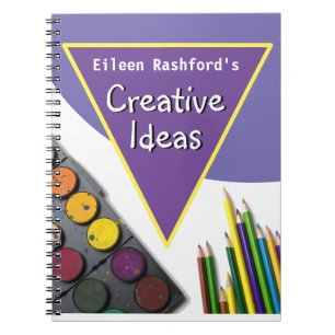 Creative Notes with Recipient's Name Notebook