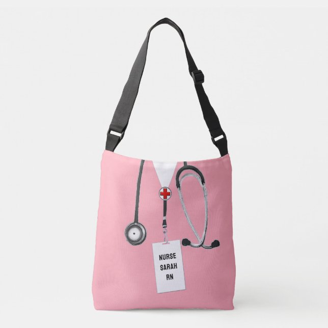 Creative Nurse Gift Crossbody Bag (Front)