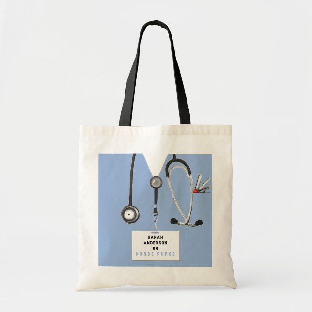 Creative Nurse Gift Tote Bag (Front)