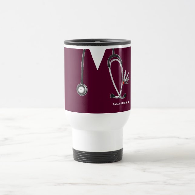 Creative Nurse Gift Travel Mug (Center)