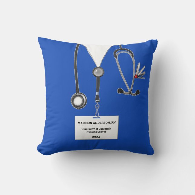 Creative Nurse Graduation Gift Cushion (Front)