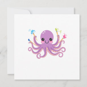 Creative Octopus Studio Invitation