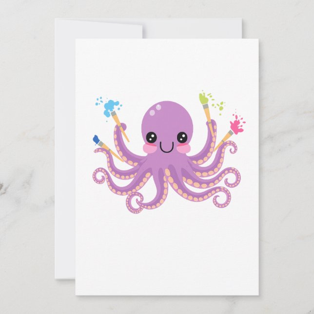 Creative Octopus Studio Thank You Card (Front)