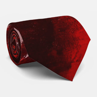 Creative Original Brown Red Abstract Art Tie