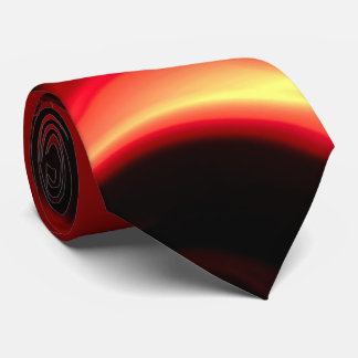 Creative Original Stylish Red Black Abstract Tie